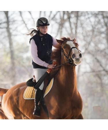 BAVIHOR 19'' Riding Crop for Horses - Anti-Slip Equestrianism Crops, Black - Buy Online on GoSupps.com
