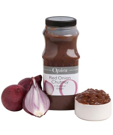 Opies Red Onion Chutney with Balsamic Vinegar - 4x1.15kg