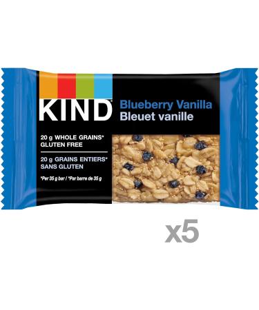 KIND Bars Dark Chocolate Nuts & Sea Salt Gluten Free Low Sugar 40 Grams 12 Count & Healthy Grains Bars Vanilla Blueberry Gluten Free 35 Grams 5 Count - Buy Online on GoSupps.com