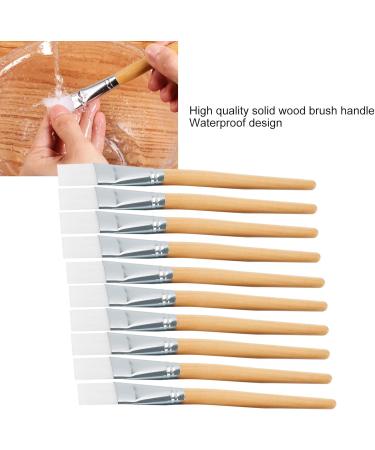 Silicone Face Mask Brush Facial Mask Brushes Soft Hair Mud Applicator DIY Skin-Care Tool with Wooden Handle for Beauty Salons DIY Facial - Buy Online on GoSupps.com