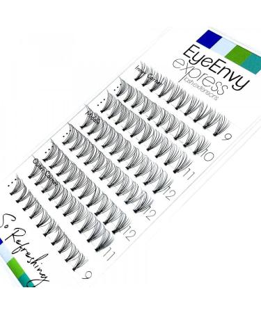 EyeEnvy Express Lash Extensions So Refreshing Faux Mink Individual Cluster Eyelashes (9mm) - Buy Online on GoSupps.com