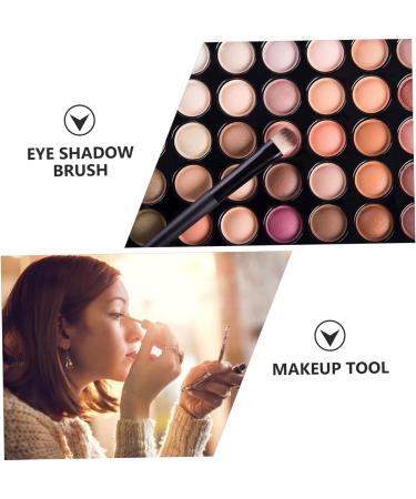 BELLIFFY 6pcs Eye Shadow Brush Makeup Eyeshadow Big Sequined Eyeshadow Brush Transparent Plastic Handle - Buy Online on GoSupps.com