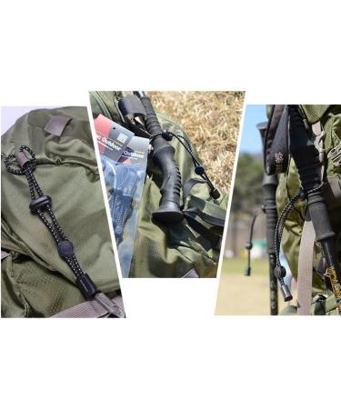 Houson 10-Piece Backpack Rope Buckle Set | Adjustable Fastening Cord Straps for Mountaineering Camping & Hiking - Buy Online on GoSupps.com