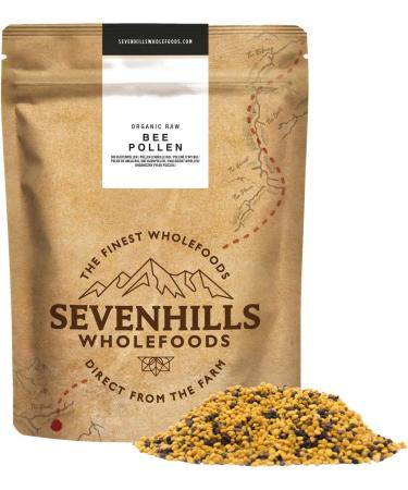 Sevenhills Wholefoods Organic Spanish Bee Pollen Granules - 200g Pack | Ethically Harvested & Raw - Buy Online on GoSupps.com