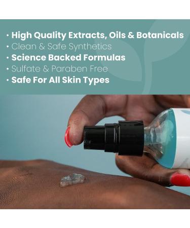 Eva Naturals Ultra Moisturizing Hydrating Gel - 2 oz. XL Bottle with Hyaluronic Acid, Aloe Vera, and Plant Stem Cells for All Skin Types - Buy Online on GoSupps.com