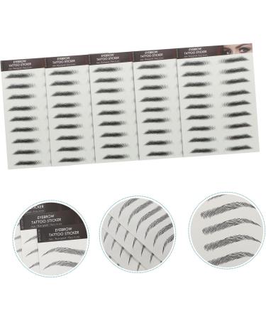 Beavorty 10Pcs Eyebrow Shaping Stickers Bionic stickers beauty products beauty stickers eyebrow stickers - Buy Online on GoSupps.com
