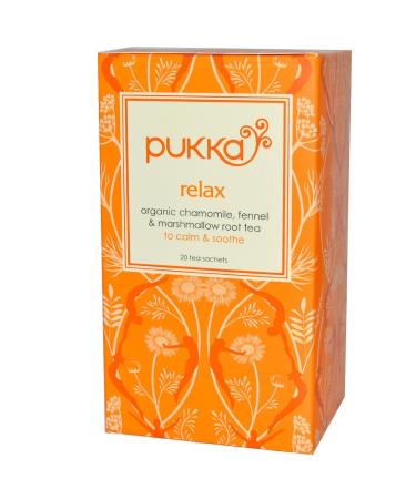 Pukka Pukka Relax Pack of 4 tea bags (20 bags total)