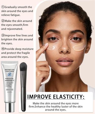 2 PCS Temporary Eye Tightener - Perfection Firming Lift Cream Instant Eye Serum for Dark Circles & Puffiness Daily Wrinkle Cream Anti Aging Skin Care Treatment Women and Men 1 oz - Buy Online on GoSupps.com