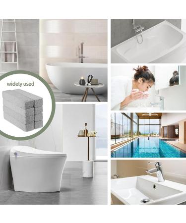 8 PCS Pumice Stone Toilet Bowl Cleaner Toilet Pumice Cleaning Stone Cleaning Limescale Remover Deposits for Kitchen Bath Pool Household Cleaning 8PCS - Buy Online on GoSupps.com