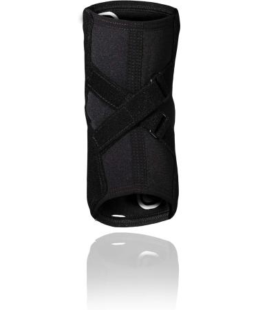 Rehband Hyper-X Elbow Support Grey & Black (Small) - International Shipping Available | Durable Injury Recovery & Comfort - Buy Online on GoSupps.com