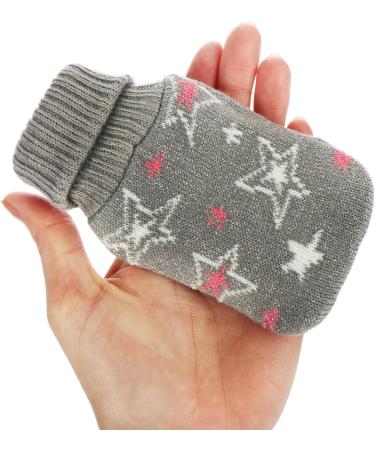 Com-Four 4x Pocket Warmer Turtleneck Design | Cozy Hand Warmers with Star Motif in Gray (4 Pieces) - Ideal for International Shipping - Buy Online on GoSupps.com