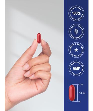 Horb ach Astaxanthin 12mg | with CoQ-10 & Turmeric | 60 Softgels | Premium Formula | Non-GMO Gluten Free Supplement - Buy Online on GoSupps.com