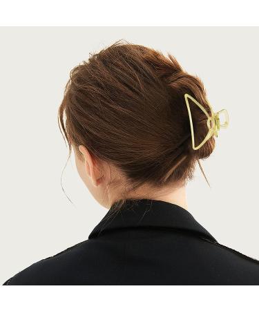 YEEPSYS Large Metal Hair Claw Barrette Clamp Jaw for Women - Set of 2 - Buy Online on GoSupps.com