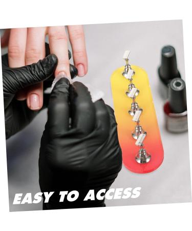 Beaupretty 4 Sets Nail Practice Holder Nail Decorations for Nail Art Creative Nail Display Convenient Nail Display Beauty Fake Nails Nail Holders for Nail Painting Cosmetic Plastic Bracket - Buy Online on GoSupps.com