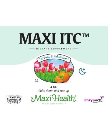 Maxi Health ITC Inositol with Taurine & Vitamin C Calming Formula 4oz Powder - Kosher - Buy Online on GoSupps.com