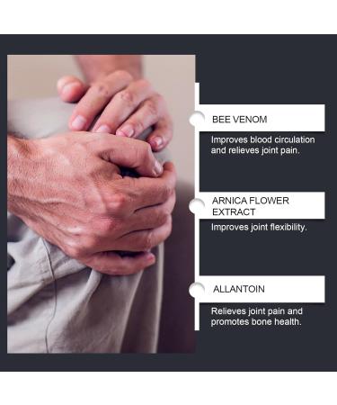 Pommade au poison d'abeille 100 g Cr me de soin naturelle pour les articulations et les os cr me d'abeille gel de soulagement des joints d'abeille gel de soulagement des maux de dos apaise les - Buy Online on GoSupps.com