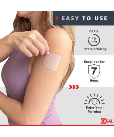 CHEAL Patch 5 Pack - Natural Replenishing Formula for Better Mornings - Before Drinking Use - Buy Online on GoSupps.com