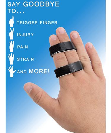 Omeer 5 Pack Trigger Finger Splint - Washable & Reusable Finger Braces for Right or Left Hand - Buy Online on GoSupps.com