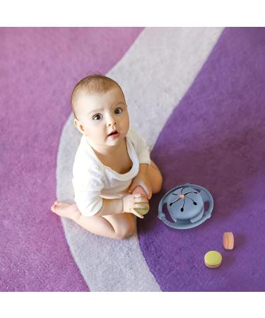HOTABLE UFO Silicone Baby Snack Cup - Spill-Proof Toddler Container (Blue) - Buy Online on GoSupps.com