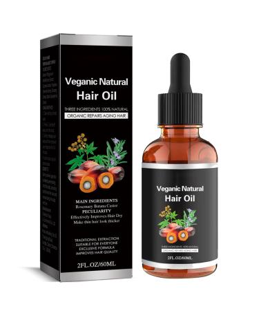 Batana Oil Organic for Healthy Hair - Batana Oil - Repair Damaged Hair Promotes Hair Wellness for Men & Women Enhances Hair & Skin Radiance - 60ml (1)