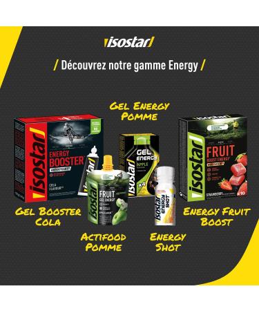 Isostar Energy Fruit Boost - Strawberry Flavor - Sport Fruit Pasta - Fatigue Reduction - With Caffeine - Natural Flavor - N - Buy Online on GoSupps.com