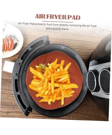 Alipis 2pcs Silicone Pan Holder Air Fryer Airfryer Liners Silicone Baking Liners Replaceable Baking Pan Rosyx2pcs 20X20X7CMx2pcs - Buy Online on GoSupps.com