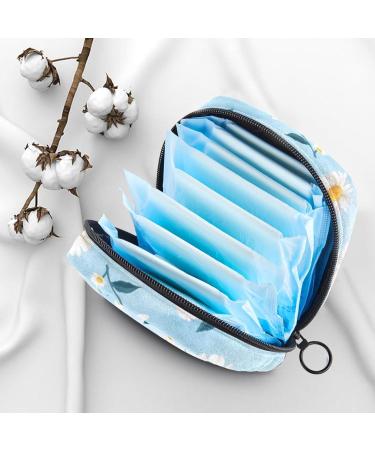Women s Band Storage Pocket - Large Capacity Menstrual Cup & Makeup Organizer | Travel-Friendly Sunflower Pattern | 4.7x6.6 in - Buy Online on GoSupps.com