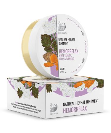BenePura Hemmoroids Ointment - Natural Hemorrhoid Cream Hemroid Cream - Soothes Burning and Itching - Hemorrhoid Ointment with White Yarrow - Hemorrhoids Cream - Fissure Ointment - 1.35 fl. Oz - Buy Online on GoSupps.com