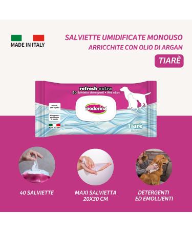 INODORINA Dog Hygiene Additional Towels - Floral Tiare Scented Perfect for International Shipping - Buy Online on GoSupps.com