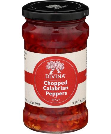Divina Chopped Calabrian Peppers, 10.6 Oz.