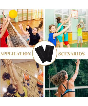 Sosoport Volleyball Sleeve - 2 Pairs Arm Sweat Bands & Elbow Support Brace for Tennis & Tendonitis Relief - Non-Slip Nylon Athletic Gear - Buy Online on GoSupps.com
