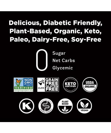 RxSugar Plant-Based Organic Chocolate Syrup 16 oz - 0 Sugar, 0 Net Carbs, Diabetes-Safe | Keto & Gluten-Free - Buy Online on GoSupps.com
