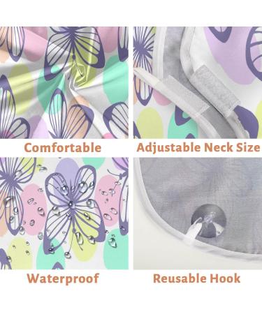 Lovely Butterflies Beard Bib Apron | Non-Stick Waterproof Hair Catcher for Men - Perfect Grooming Cloth & Gifts - Buy Online on GoSupps.com