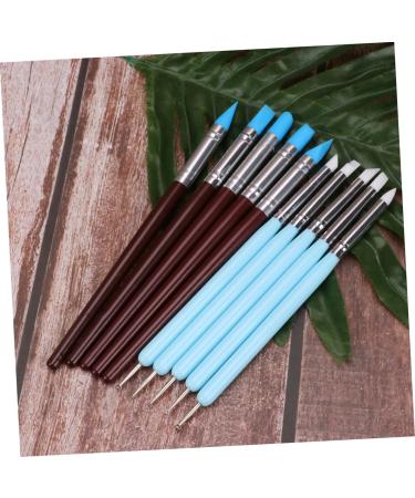 DOITOOL 3 Sets 10pcs Nail Art Carving Tools Pottery Dotting Tools Nail Manicure Tools Dotting Pen for Nails Manicure Dotting Pen Clay Tools Nails Art Supplies Remove Marks - Buy Online on GoSupps.com