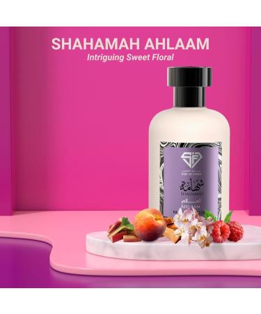 Shahamah Al Ahlaam - Signature Non-Alcoholic Acqua Perfume for Women | Intriguing Sweet Floral Fragrances | Long Lasting Arabian Perfumes 3.4 Fl. Oz. - Buy Online on GoSupps.com