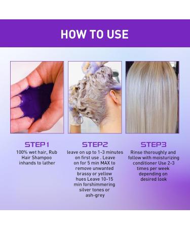 Crsetmyth Shampoo AntiGel Stitches 2 Pieces Intensive Silver Anti Gel Stitches Toning Violet ColorConfirming Shampoo Color Retaining For Blonde And Gray Hair For The Neutralization Of Gels - Buy Online on GoSupps.com