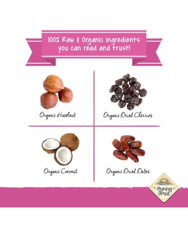 Sunny Fruit Have A Ball Organic Cherry & Hazelnut Snacks - 4.44 oz (126 g) - Buy Online on GoSupps.com