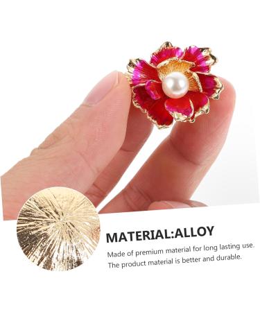 LALAFINA 5pcs Hair Accessories Hairpin Accessories Ornament Rhinestone Brooch Headdress DIY Props Pearl Bead - Buy Online on GoSupps.com