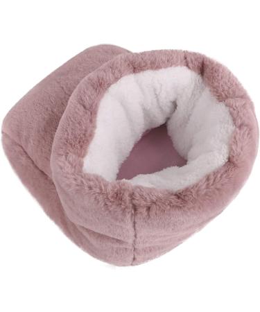 Electric Heated Foot Warmers for Men & Women - USB Rechargeable Plush Thermal Heating Pad - Cozy Winter Boot & Shoe Heater in Pink - Buy Online on GoSupps.com