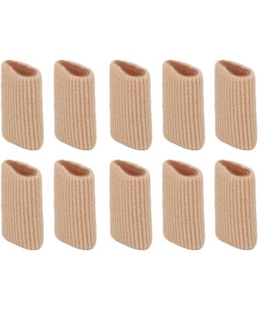 10 Pieces Gel Toe Caps - Silicone Toe Covers for Pain Relief | Protect Against Corns & Blisters (M 15x10.5cm) International Shipping - Buy Online on GoSupps.com