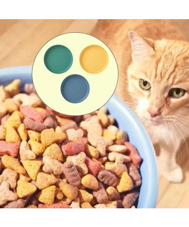 6 PCS Cat Bowls Cat Plate Cat Food Bowl Cat Food Dish Shallow Pet Bowls Kitten Food Bowl Cat Food Plate for Cats Fatigue Free Cat Feeding Bowls for Kittens and Small Animals Flat Cat Bowl - Buy Online on GoSupps.com