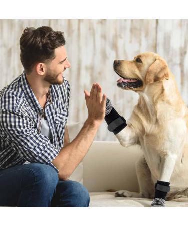 3 Pairs Double Sides Anti-Slip Dog Socks Adjustable Dog Grip Socks Soft Breathable with Strap Dog Paw Protector Cute Pet Socks to Stop Licking Paws and Scratching for Small Medium Large Dog (L) - Buy Online on GoSupps.com