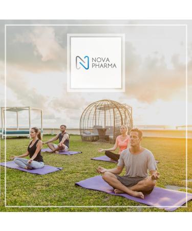 Nova Pharma Zen Ashwagandha Gummies 100% Vegan Increase Energy and Resistance to Stress - Soft and Chewable Gummies Promotes Sleep Non-GMO Ashwagandha Supplement - 60 Gummies - Buy Online on GoSupps.com