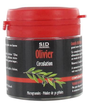 S.I.D Nutrition Circulation Olive Tree 30 Capsules