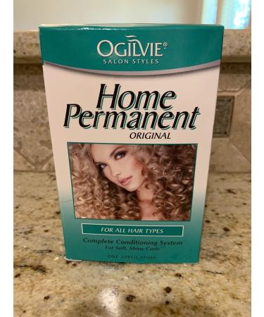 Home Permanent Original Complete Conditioning System For Soft Shiny Curl
