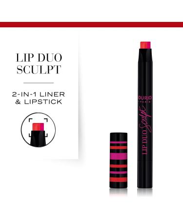 Bourjois Sweet Duo Lipstick Number 04 Plum'set beach 1 g 04 Plum'set beach 1 count (Pack of 1) - Buy Online on GoSupps.com