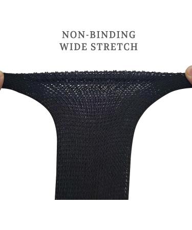 LIN PERFORMANCE Diabetic & Circulatory Non Binding Crew Socks for Men 4 Pairs, Size 10-13 Black - Buy Online on GoSupps.com