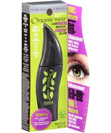 Physicians Formula Organic Wear 100 Percent Natural Origin Lash Boosting Mascara Ultra Black 0.26 Ounce - Buy Online on GoSupps.com