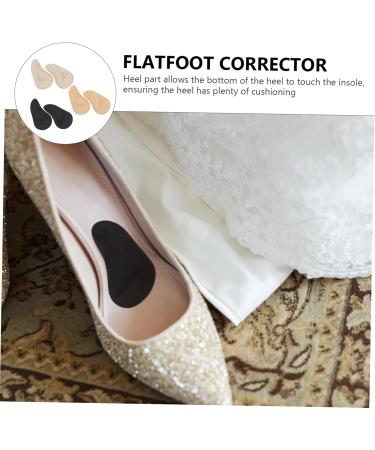 NOLITOY 9 Pairs Arch Support Insoles - Orthotic Foot Pads for Flatfoot & Plantar Fasciitis Relief | Damping Gel Comfort - Buy Online on GoSupps.com