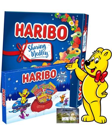 Kids Sweets Gift - Sweets Hamper Box | Christmas Sweet Hamper for kids adults | Gummy Sweets - 2 pack Gluten free sweets selection of fruits Starmix Supermix Jelly Babies 650g (Sweets Gift) - Buy Online on GoSupps.com